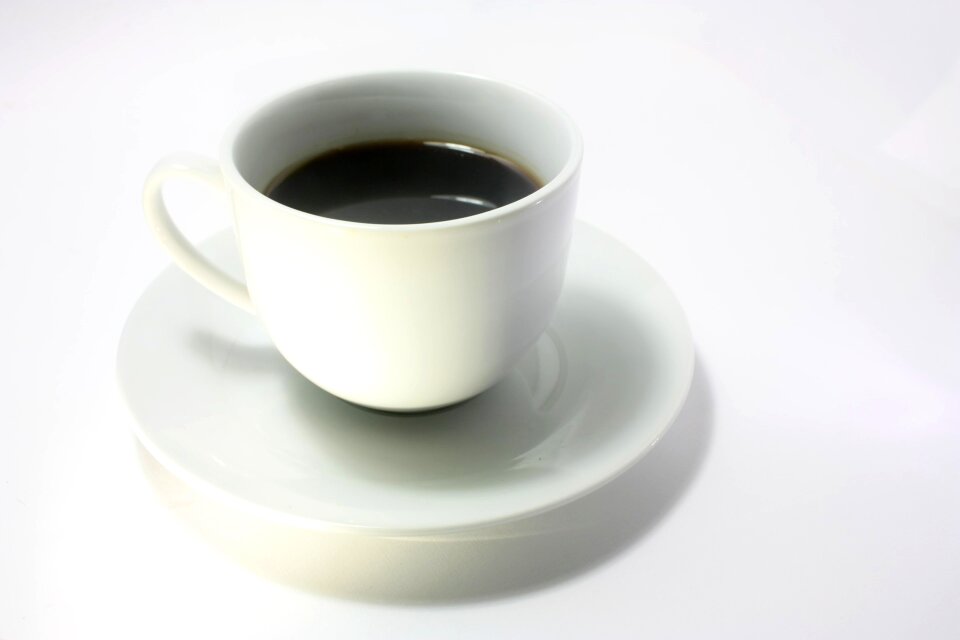 Black coffee espresso photo