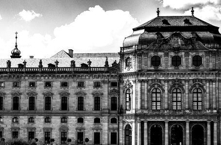 Building palace facade photo