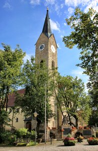 Old tower building photo