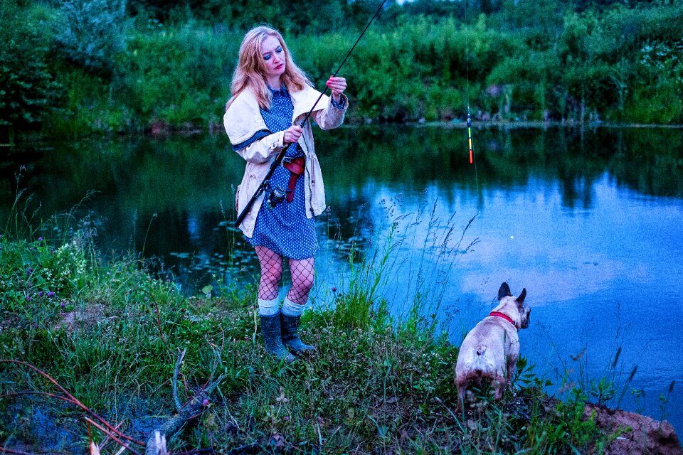 Pond float summer