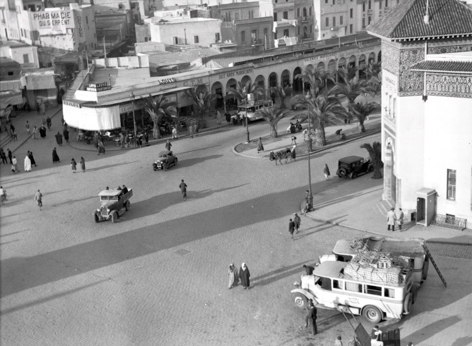 ETH-BIB-Strassenszene in Casablanca-Tschadseeflug 1930-31-LBS MH02-08-0279