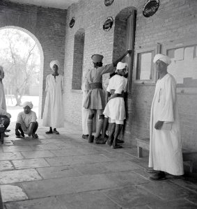 ETH-BIB-Sudanesischer Kolonialsoldat des englischen Imperiums-Abessinienflug 1934-LBS MH02-22-0187