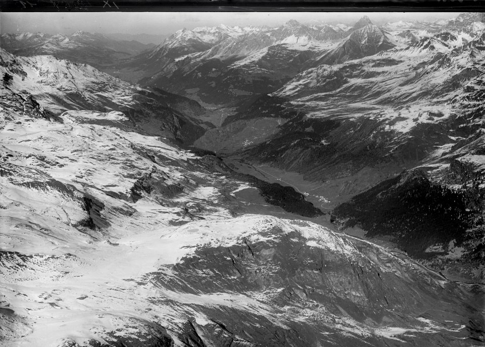 ETH-BIB-Sur, Marmorera, Rona, Tinizong, Oberhalbstein aus 3200 m-Inlandflüge-LBS MH01-004957