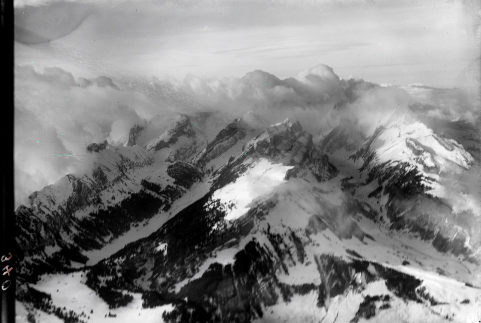 ETH-BIB-Säntisgebiet, Nebel v. O. aus 3000 m-Inlandflüge-LBS MH01-000340