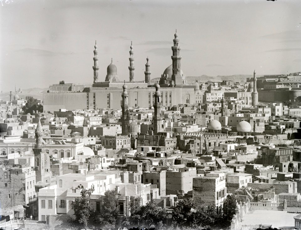 ETH-BIB-Sultan Hassan Moschee vor Ibn Tulum, Kairo-Kilimanjaroflug 1929-30-LBS MH02-07-0187