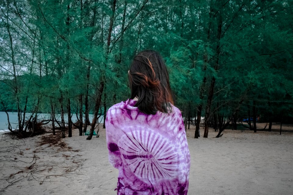 Shawl beach sand
