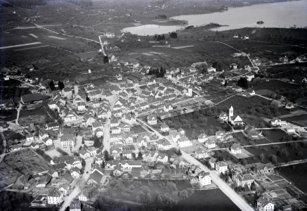 ETH-BIB-Sursee v. W. aus 250 m-Inlandflüge-LBS MH01-006009