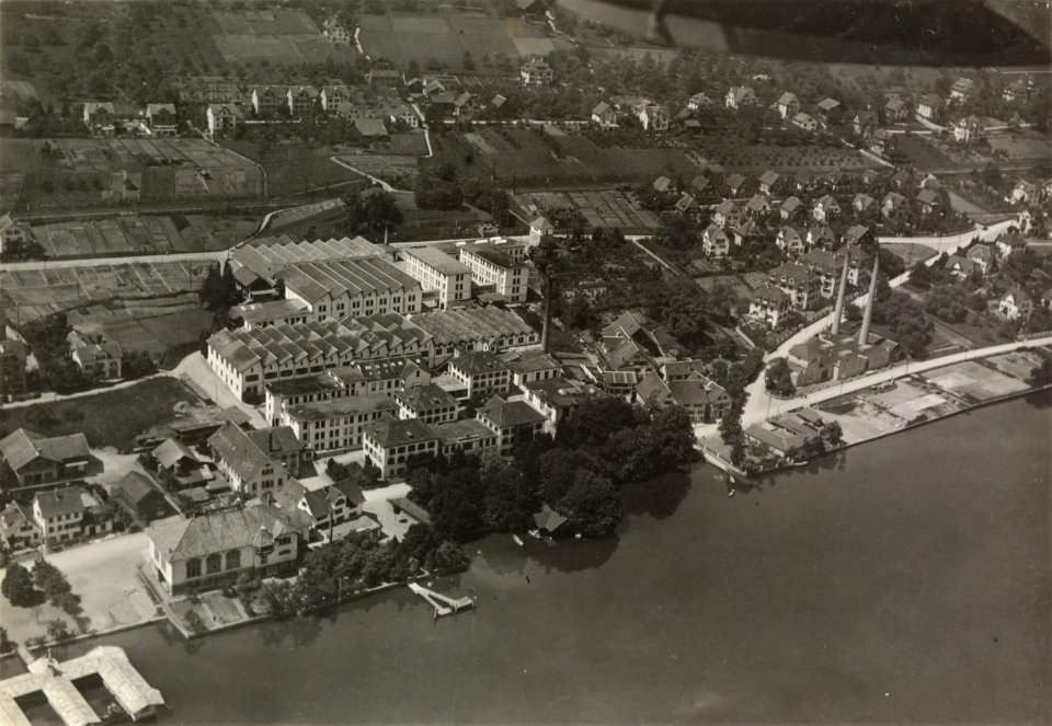 ETH-BIB-Thalwil-Rüschlikon, Seidenweberei Schwarzenbach-Inlandflüge-LBS MH03-1276