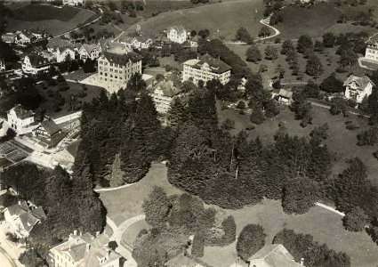 ETH-BIB-Teufen (AR) mit Schulhaus Hörli (l.) und Töchterinstitut Buser (r.)-Inlandflüge-LBS MH03-1690