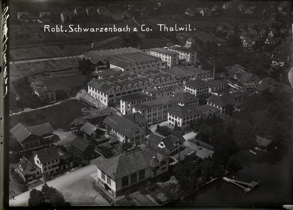 ETH-BIB-Thalwil, Robt. Schwarzenbach & Co., Seidenweberei-Inlandflüge-LBS MH03-1119