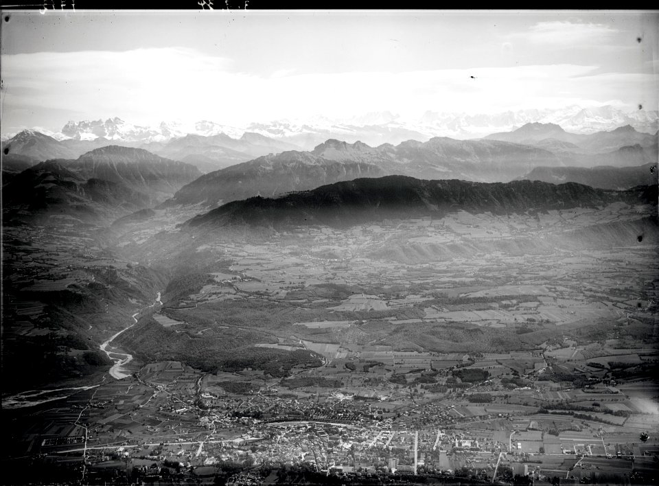 ETH-BIB-Thonon-les-Bains, Mont d'Hermone, Mont Blanc, Drancetal v. N. aus 2000 m-Inlandflüge-LBS MH01-007912