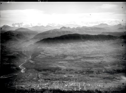 ETH-BIB-Thonon-les-Bains, Mont d'Hermone, Mont Blanc, Drancetal v. N. aus 2000 m-Inlandflüge-LBS MH01-007912