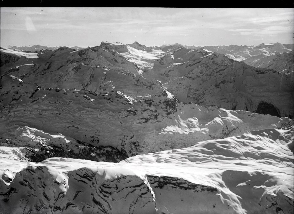 ETH-BIB-Triftgletscher, Grimsel v. N. aus 3700 m-Inlandflüge-LBS MH01-000296
