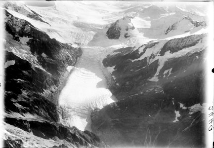 ETH-BIB-Triftgletscher, Gwächtenhorn, Triftlimi v. N. aus 4000 m-Inlandflüge-LBS MH01-002449