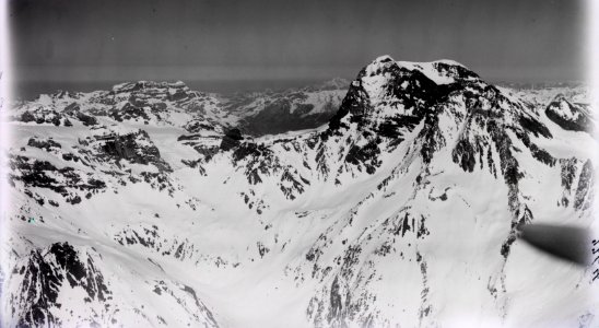 ETH-BIB-Tödi, Glärnisch, Val Rusin v. S. aus 3600 m-Inlandflüge-LBS MH01-003364