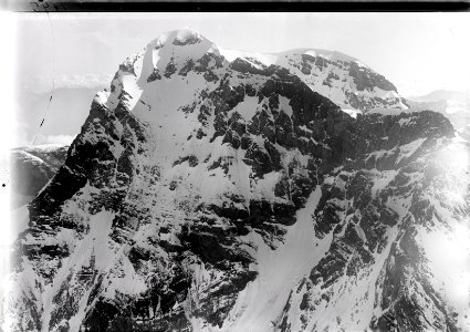 ETH-BIB-Tödi-Westwand v. S. W, aus 3500 m-Inlandflüge-LBS MH01-004745