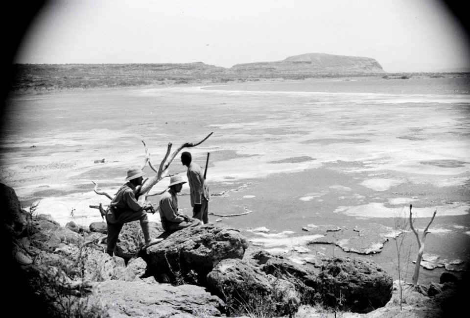 ETH-BIB-Ufer des Salzsees von Oro Shallo -Shallasee-, 200 km südlich von Addis Abeba-Abessinienflug 1934-LBS MH02-22-0577