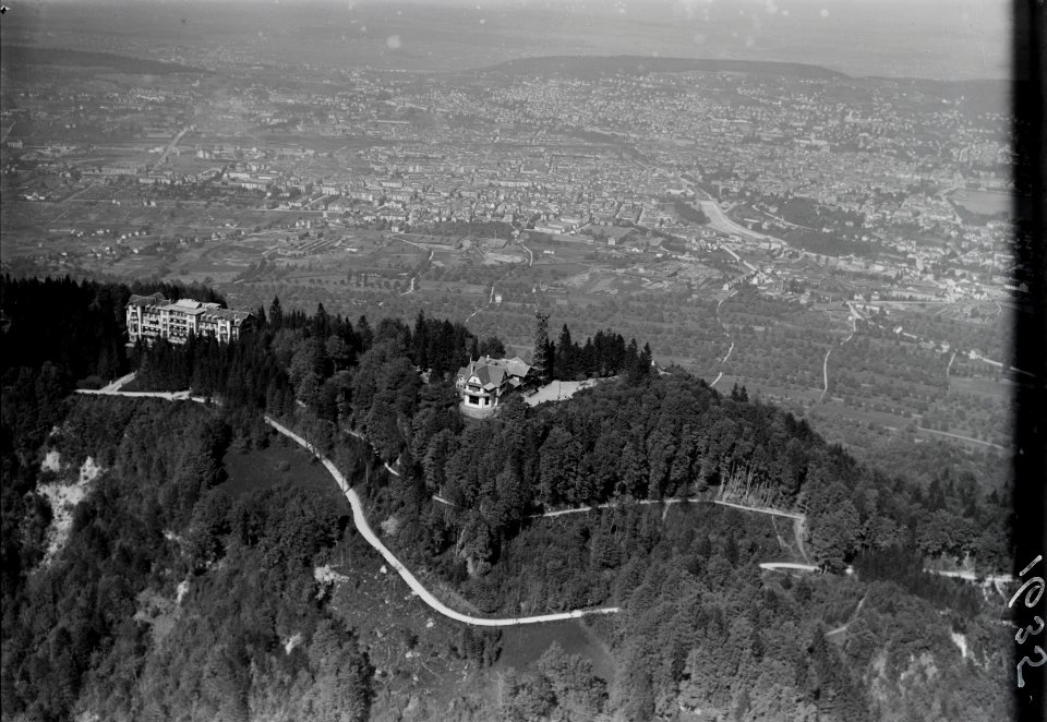 ETH-BIB-Uetliberg, Uto Kulm, Zürich-Inlandflüge-LBS MH01-001635