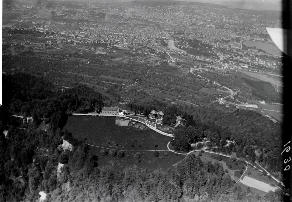 ETH-BIB-Uetliberg, Uto Staffel, Zürich aus 900 m-Inlandflüge-LBS MH01-001630
