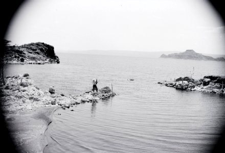 ETH-BIB-Ufer des Salzsees von Oro Shallo -Shallasee-, 200 km südlich von Addis Abeba-Abessinienflug 1934-LBS MH02-22-0575