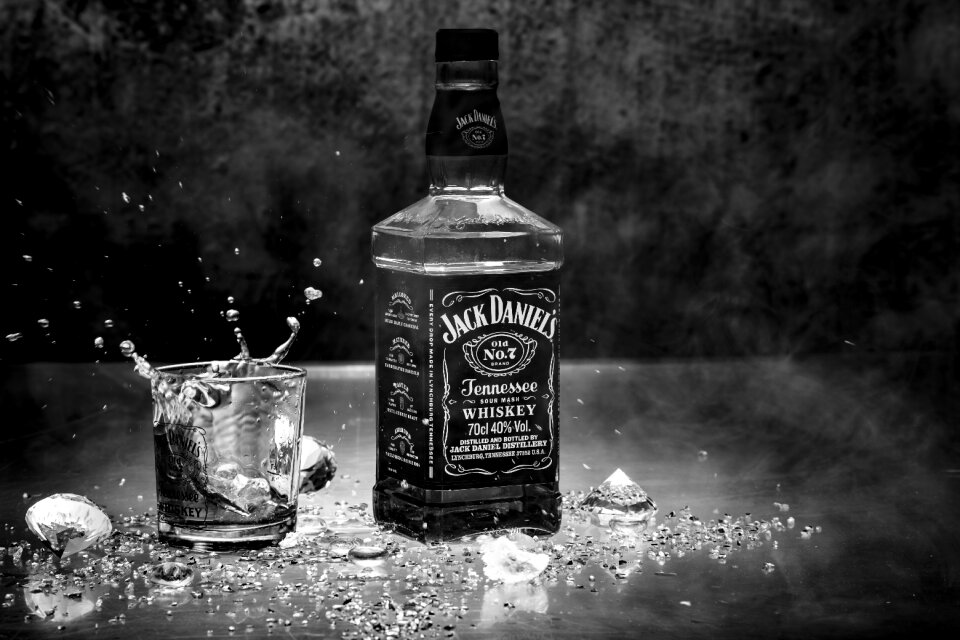 Whisky brandy alcohol