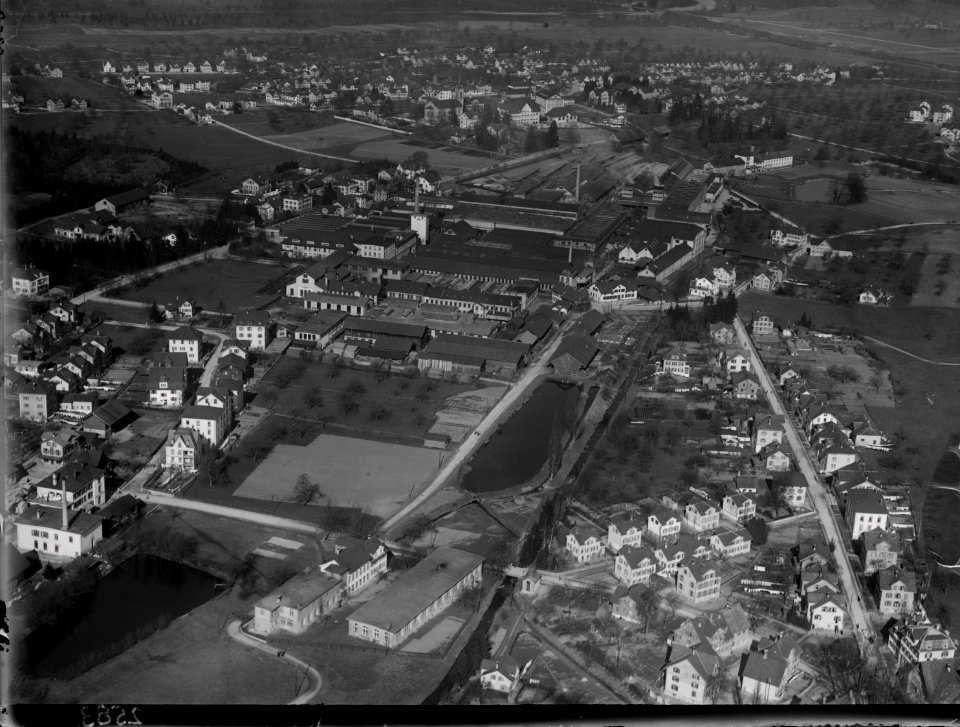ETH-BIB-Uzwil, Niederuzwil v. S. aus 300 m-Inlandflüge-LBS MH01-002583