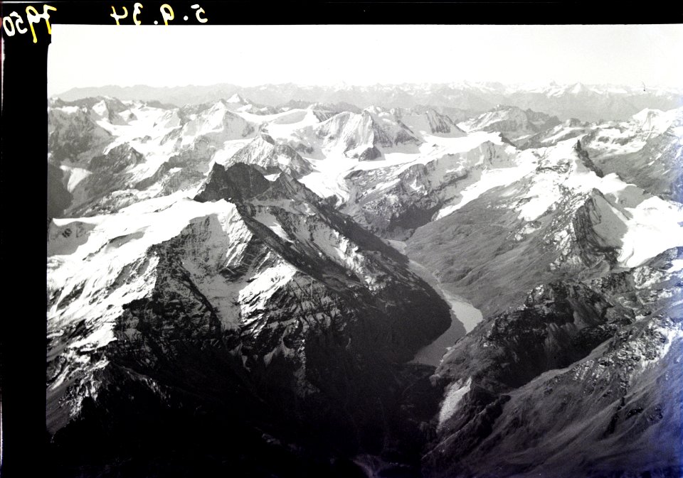 ETH-BIB-Val de Dix, Glacier du Mont Durand, Grand Combin, Pigne d'Arolla, Mont Blanc de Cheillon-Inlandflüge-LBS MH01-007950