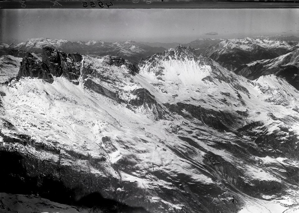 ETH-BIB-Val Faller, Piz Forbisch, Piz Arblatsch v. S. O.-Inlandflüge-LBS MH01-004955