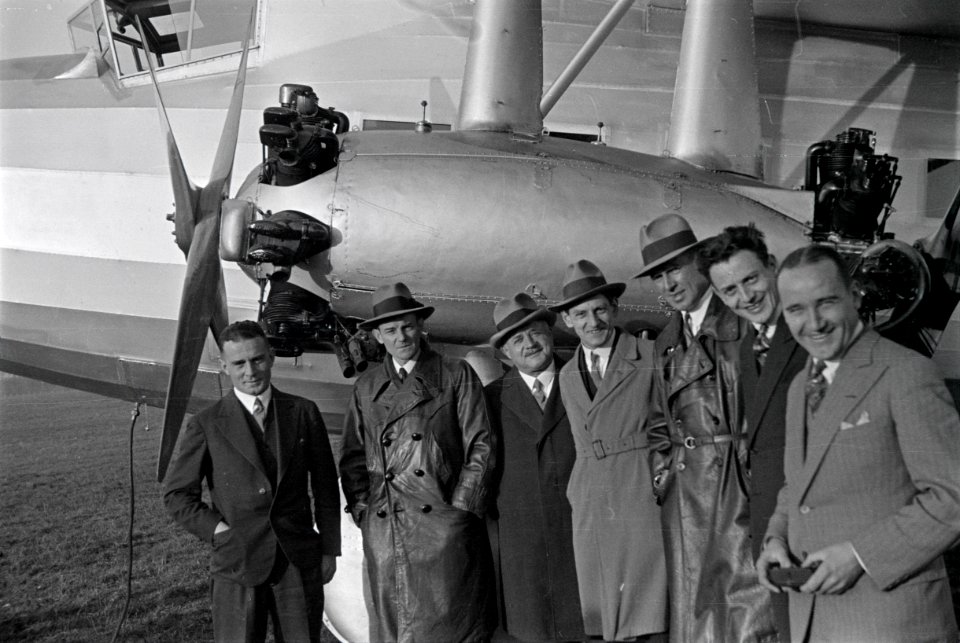 ETH-BIB-Vorführung Dornier DO K3, Oberst Emil Messner, Lang-Inlandflüge-LBS MH05-95-18