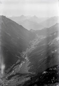 ETH-BIB-Vättis, Kunkelspass, Piz Beverin v. N. aus 2200 m-Inlandflüge-LBS MH01-003509