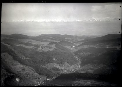 ETH-BIB-Waldenburg, Helfenberg, Oberer Hauenstein, Jura, Urneralpen, Berneralpen v. N. aus 1500 m-Inlandflüge-LBS MH01-007940