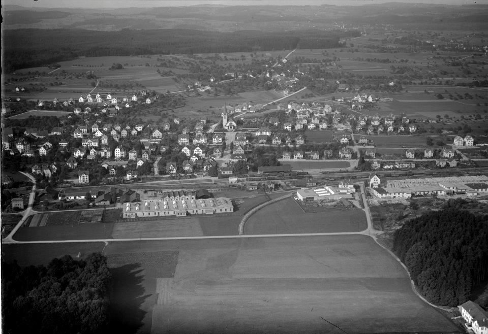 ETH-BIB-Wallisellen v. S. aus 250 m-Inlandflüge-LBS MH01-004913