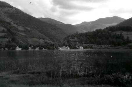 ETH-BIB-Wasserfälle in See bei Jajce, Bosnien-Weitere-LBS MH02-48-0072