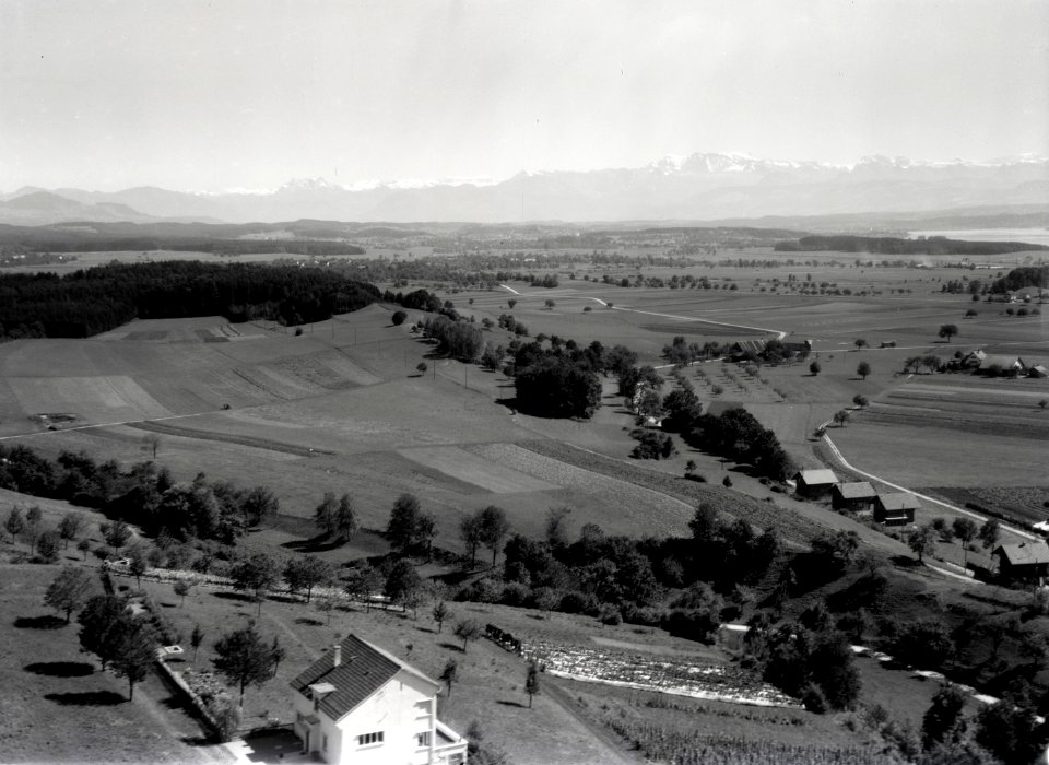 ETH-BIB-Wangen (ZH), Wohnhaus von Walter Mittelholzer und das obere Glatttal-Inlandflüge-LBS MH03-1914