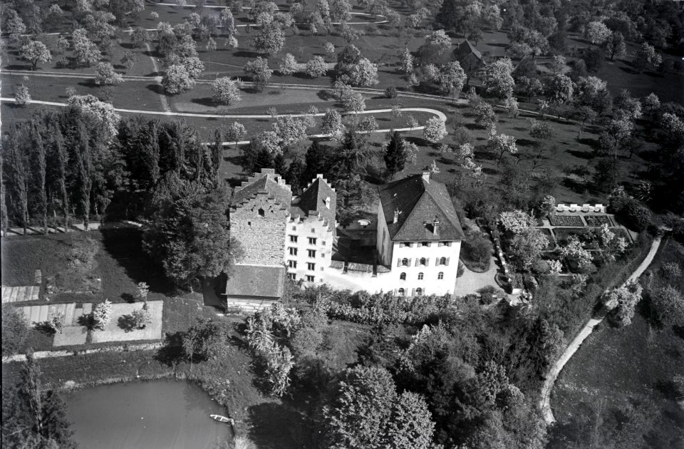 ETH-BIB-Wartensee, Schloss Wartensee aus 50 m-Inlandflüge-LBS MH01-006371
