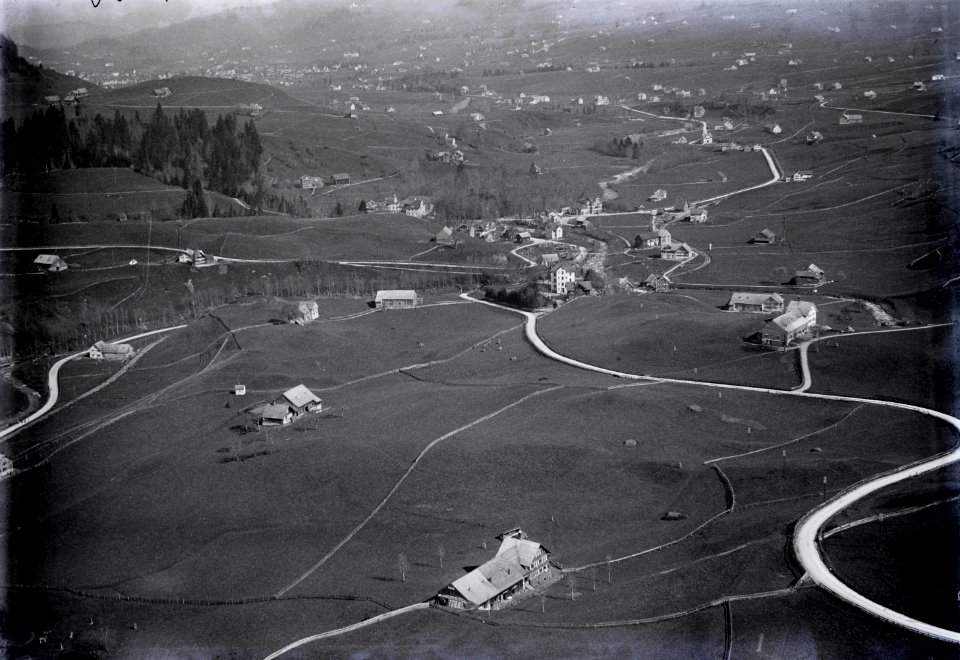 ETH-BIB-Weissbad, Appenzell v. S. aus 400 m-Inlandflüge-LBS MH01-004137
