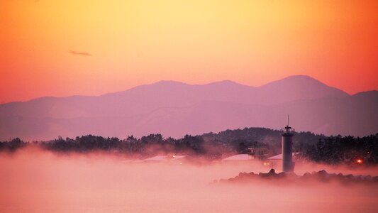 Scenery light lighthouse