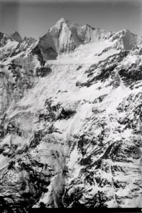 ETH-BIB-Weisshorn, Dent Blanche v. O. aus 4000 m-Inlandflüge-LBS MH01-000397-02