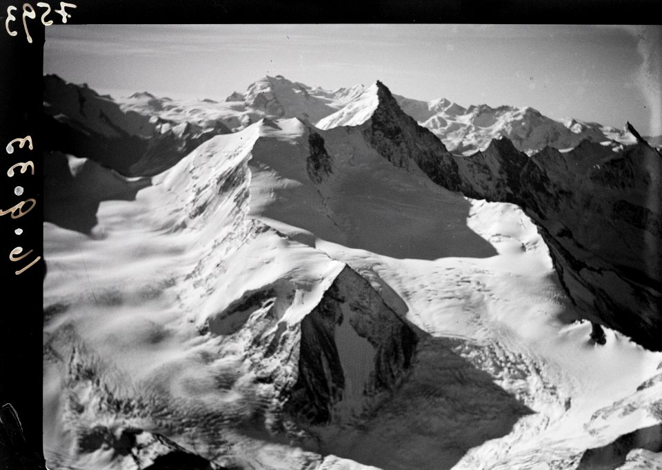 ETH-BIB-Weisshorn, Matterhorn, Monte Rosa-Inlandflüge-LBS MH01-007593