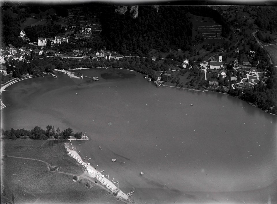 ETH-BIB-Weesen mit Strandbad-Inlandflüge-LBS MH01-002082