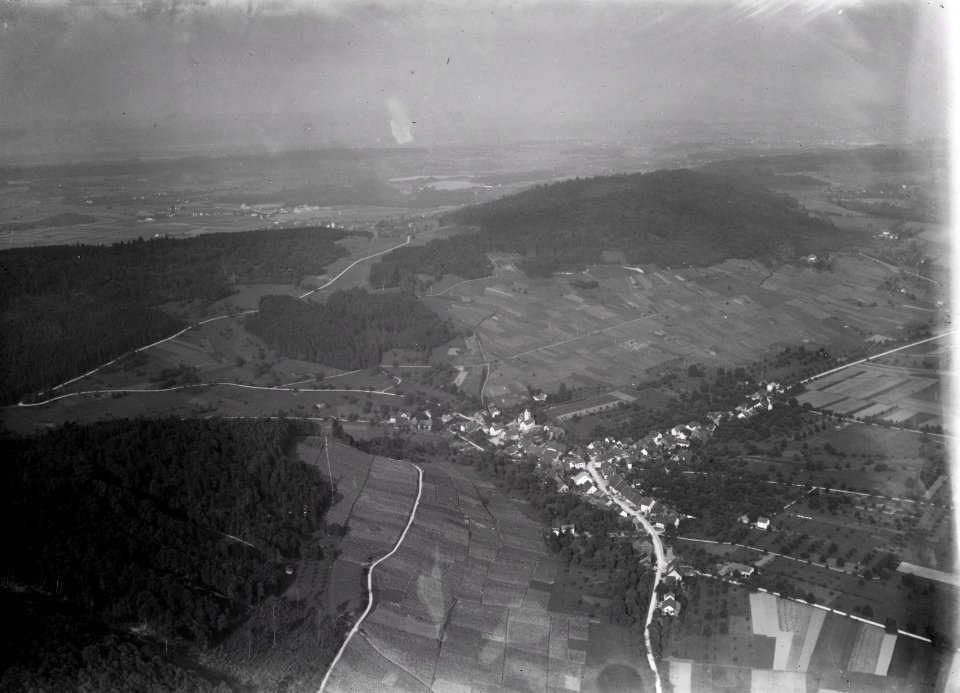 ETH-BIB-Weiningen, Katzensee aus 600 m-Inlandflüge-LBS MH01-000964