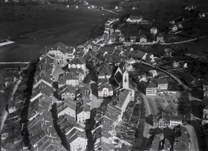 ETH-BIB-Wil (SG), Altstadt aus 50 m-Inlandflüge-LBS MH01-006676A