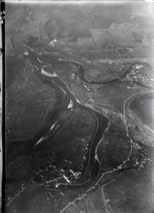 ETH-BIB-Windisch, Aare, Reuss - Limmat Zusammenfluss, Turgi aus 2600 m-Inlandflüge-LBS MH01-000427