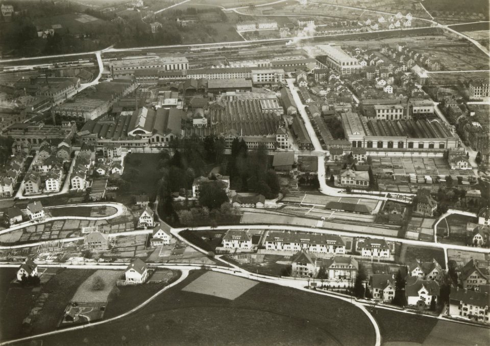 ETH-BIB-Winterthur, Industrie im Tössfeld, vom Brühlberg her gesehen-Inlandflüge-LBS MH03-1665