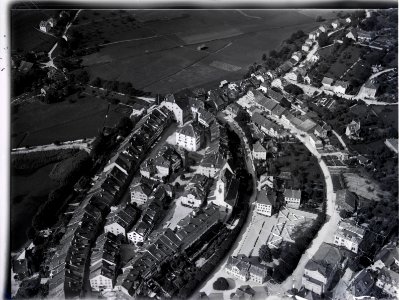 ETH-BIB-Wil (SG), Altstadt aus 150 m-Inlandflüge-LBS MH01-001925