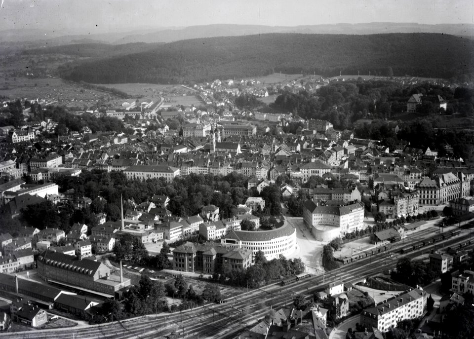 ETH-BIB-Winterthur, Zentrum-Inlandflüge-LBS MH01-006745
