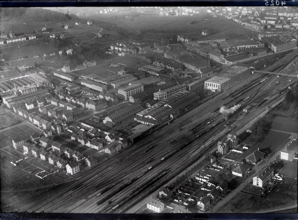 ETH-BIB-Winterthur-Tössfeld, Industrien, Fabriken bei Töss-Inlandflüge-LBS MH01-004025