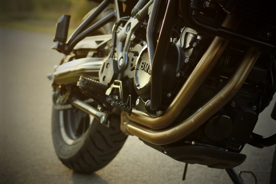 Motorcycle bmw f700gs