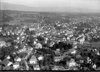 ETH-BIB-Wohlen aus 300 m-Inlandflüge-LBS MH01-004383