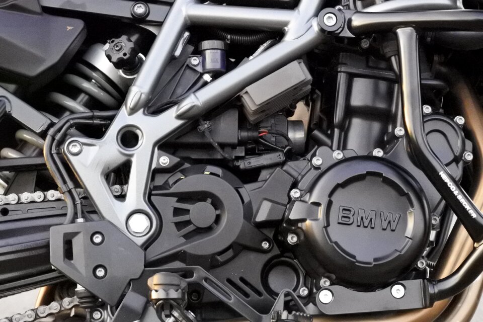 Motorcycle bmw f700gs